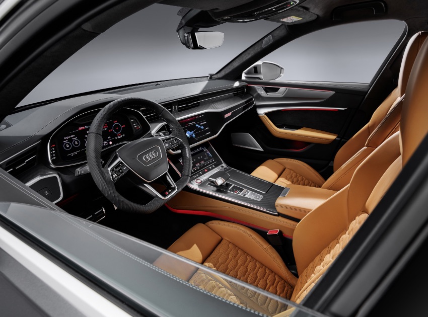 Audi RS6 avant interni 