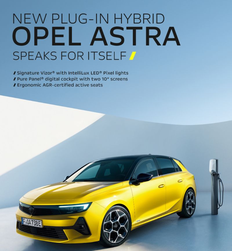 Opel Astra plug in