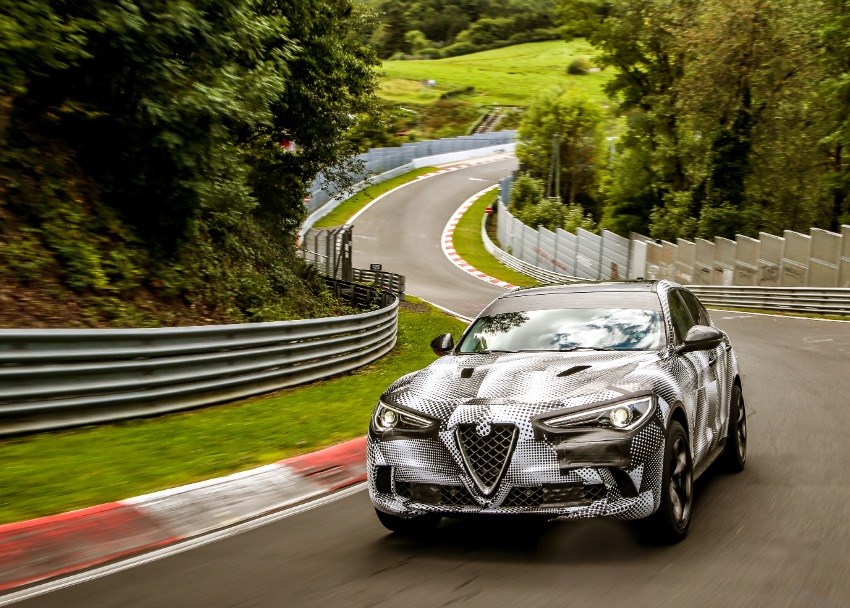 Alfa Romeo Stelvio Quadrifoglio: è record al Nurburgring.