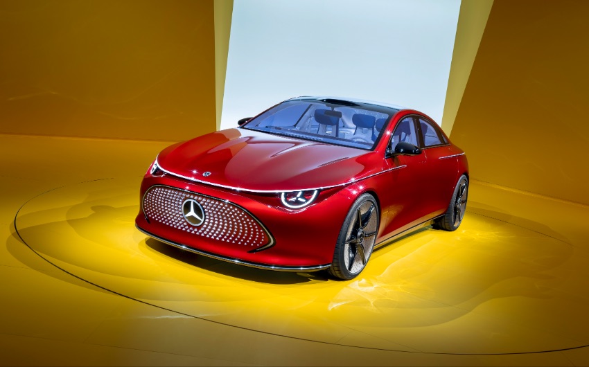 Mercedes CLA Concept: anticipa una famiglia di vetture elettriche