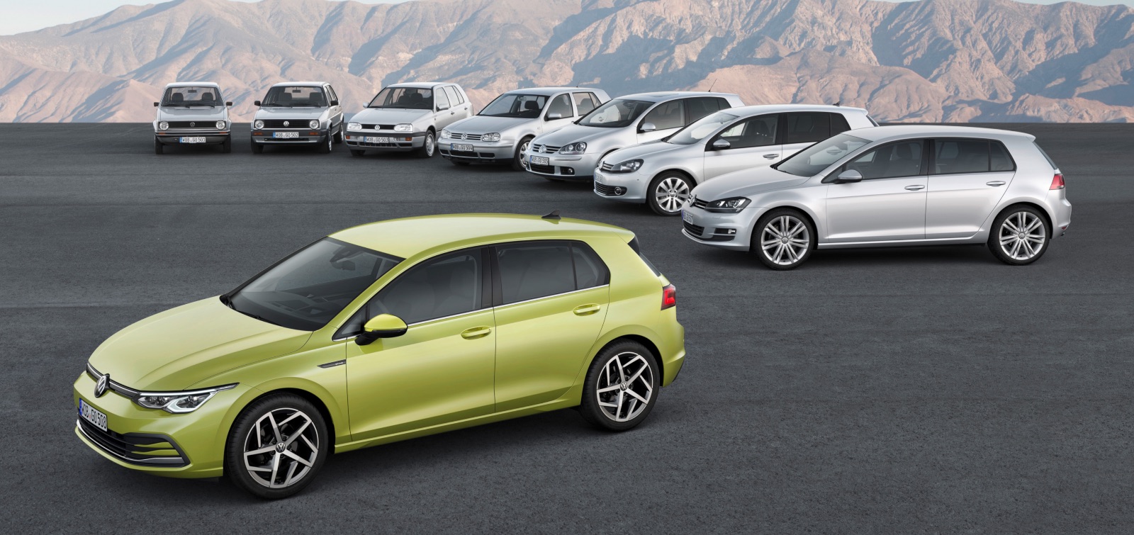 Volkswagen Golf le otto serie a confronto