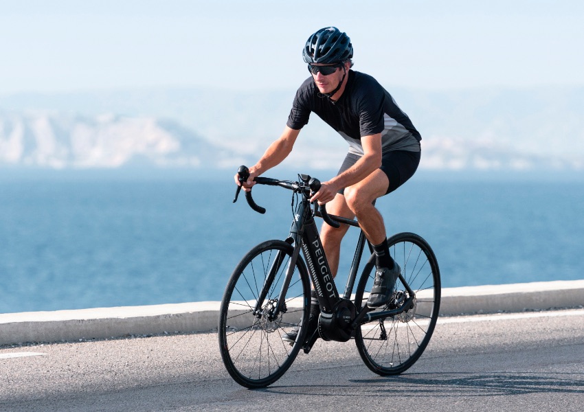 Bici elettrica Peugeot da strada