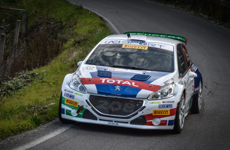 Peugeot 208 T16 Paolo Andreucci al Rally del Ciocco 2018