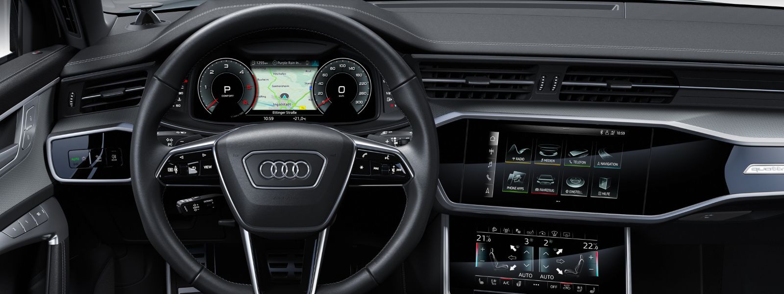 Audi A6 Allroad 2021 disapproved: la plancia non ha molti difetti