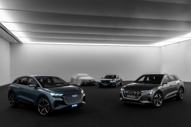Audi: 30 modelli ibridi ed elettrici entro il 2025