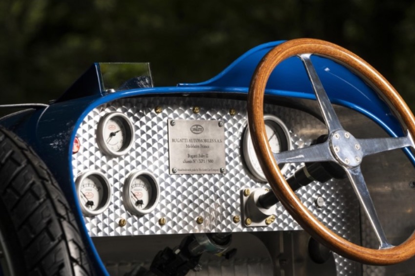 Bugatti Baby II interni