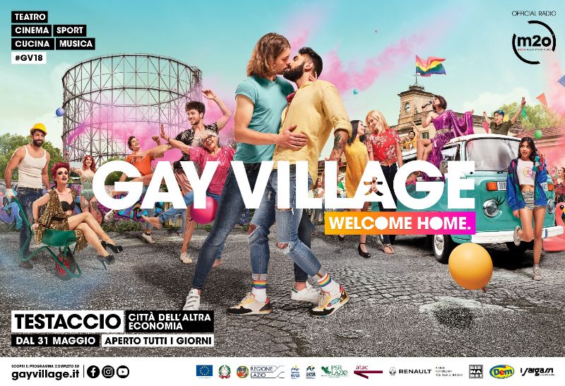 Gay village torna al testaccio 