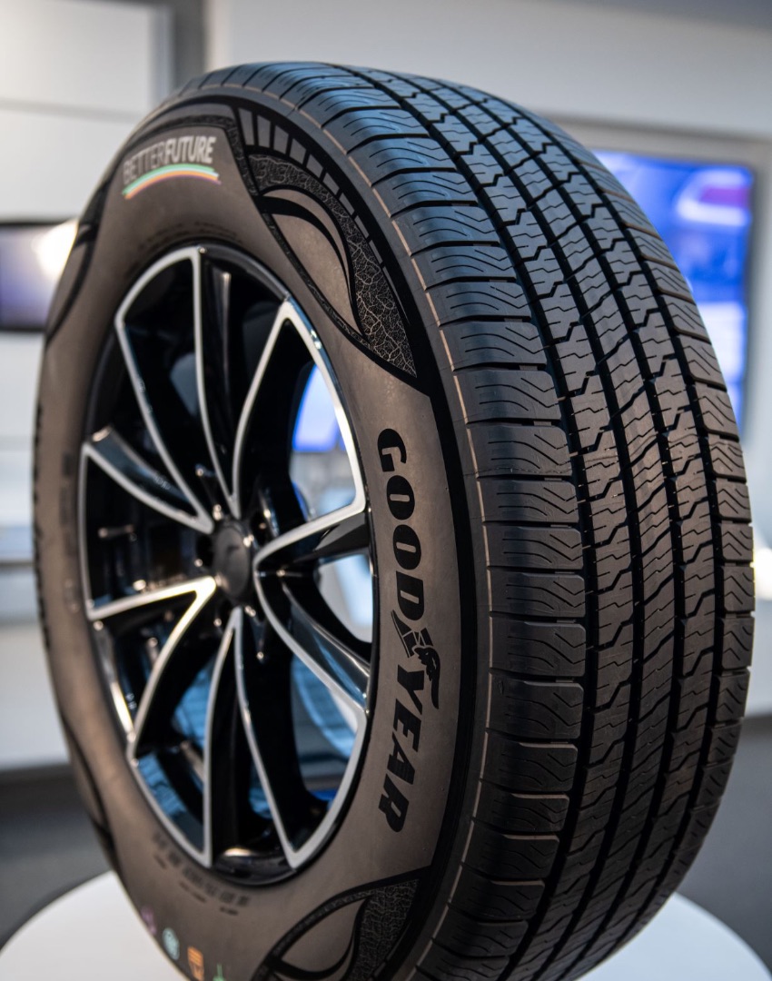 Goodyear spinge al Ces 2023 sulla sostenibilità con il pneumatico 90% sostenibile