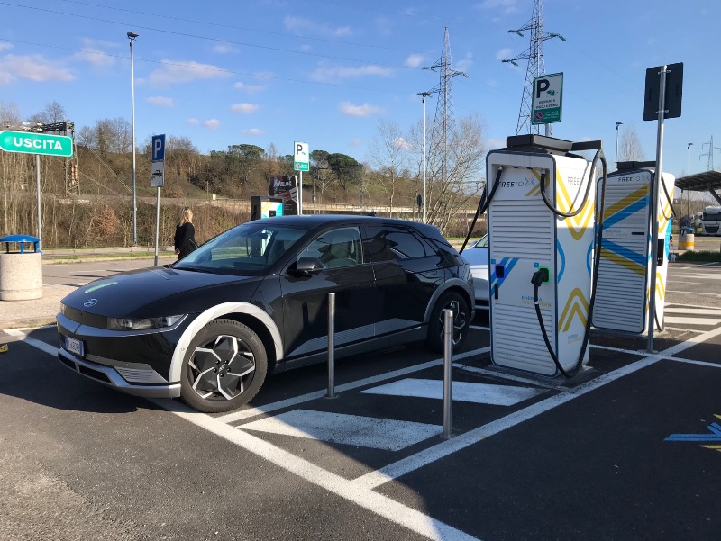Hyundai Ioniq 5 tempi di ricarica batteria 