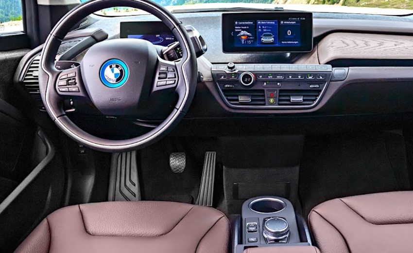 BMW i3 2019: interno. 