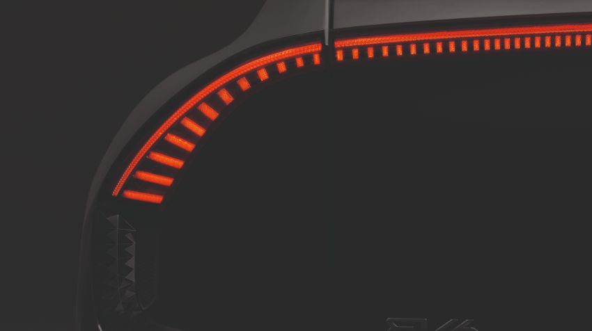Kia EV6 faro posteriore
