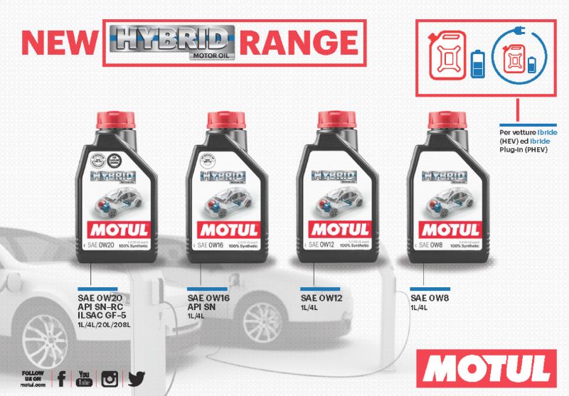 Motul olio per le ibride