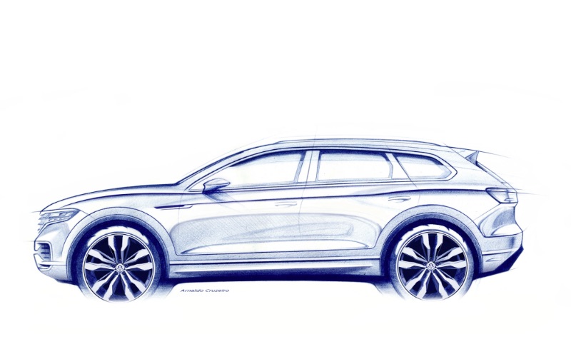 Volkswagen nuova Touareg 2018