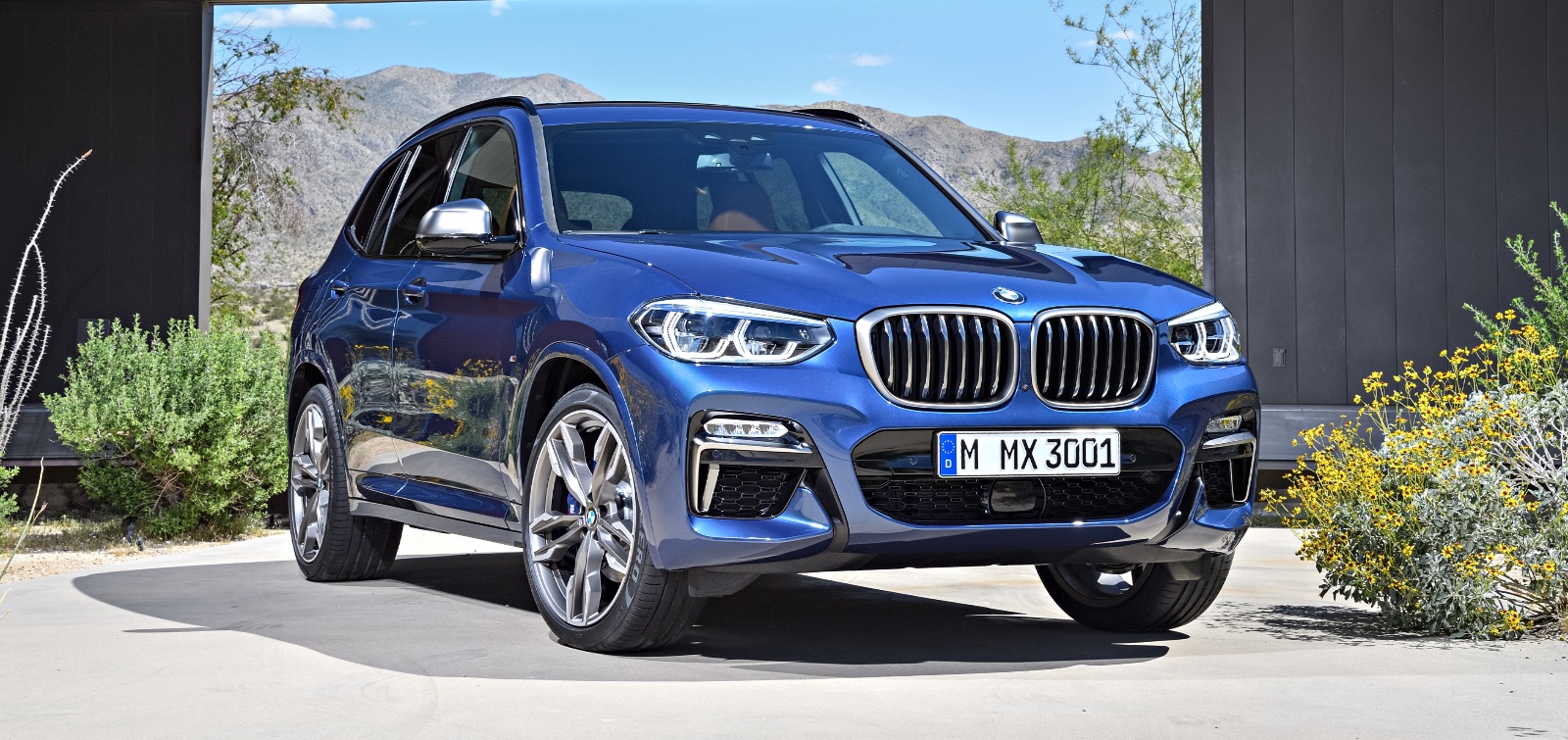 BMW X3 nuovo modello, terza generazione, my 2017.