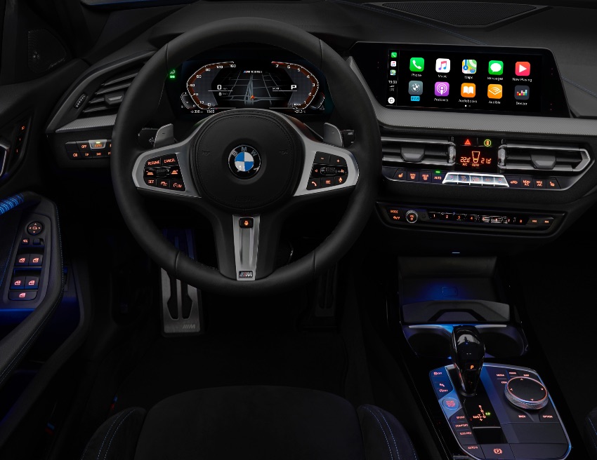 Nuova BMW Serie 1 interni 