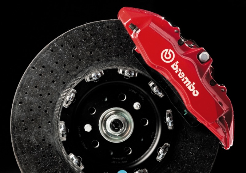 L'ultimo impianto frenante carboceramico di Brembo