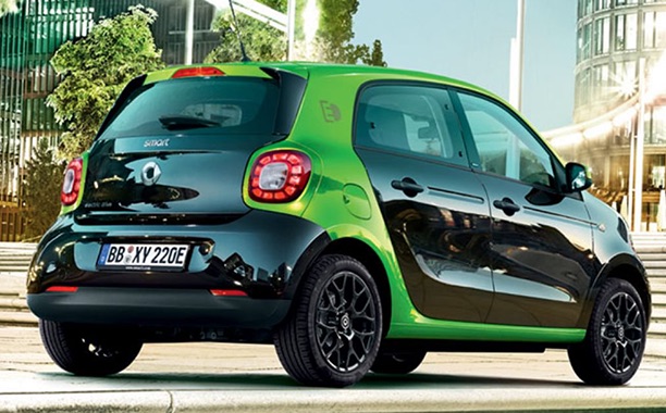 Smart Forfour elettrica