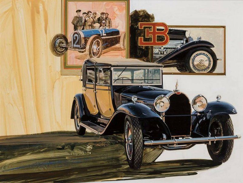  Brafa17 Berko Fine Paintings;T Hoyne;1931 Bugatti Royale Tipo41
Brafa17 Berko Fine Paintings;T Hoyne;1931 Bugatti Royale Tipo41