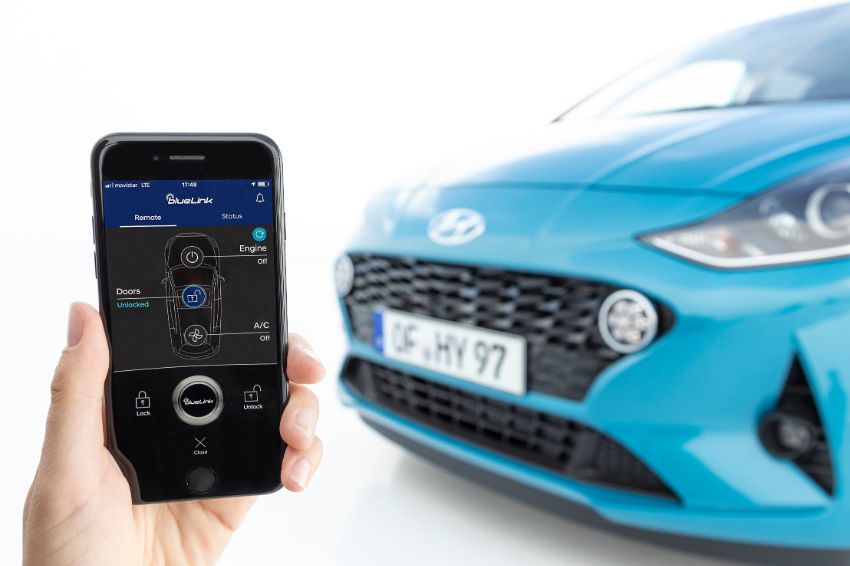 Hyundai i10 bluelink